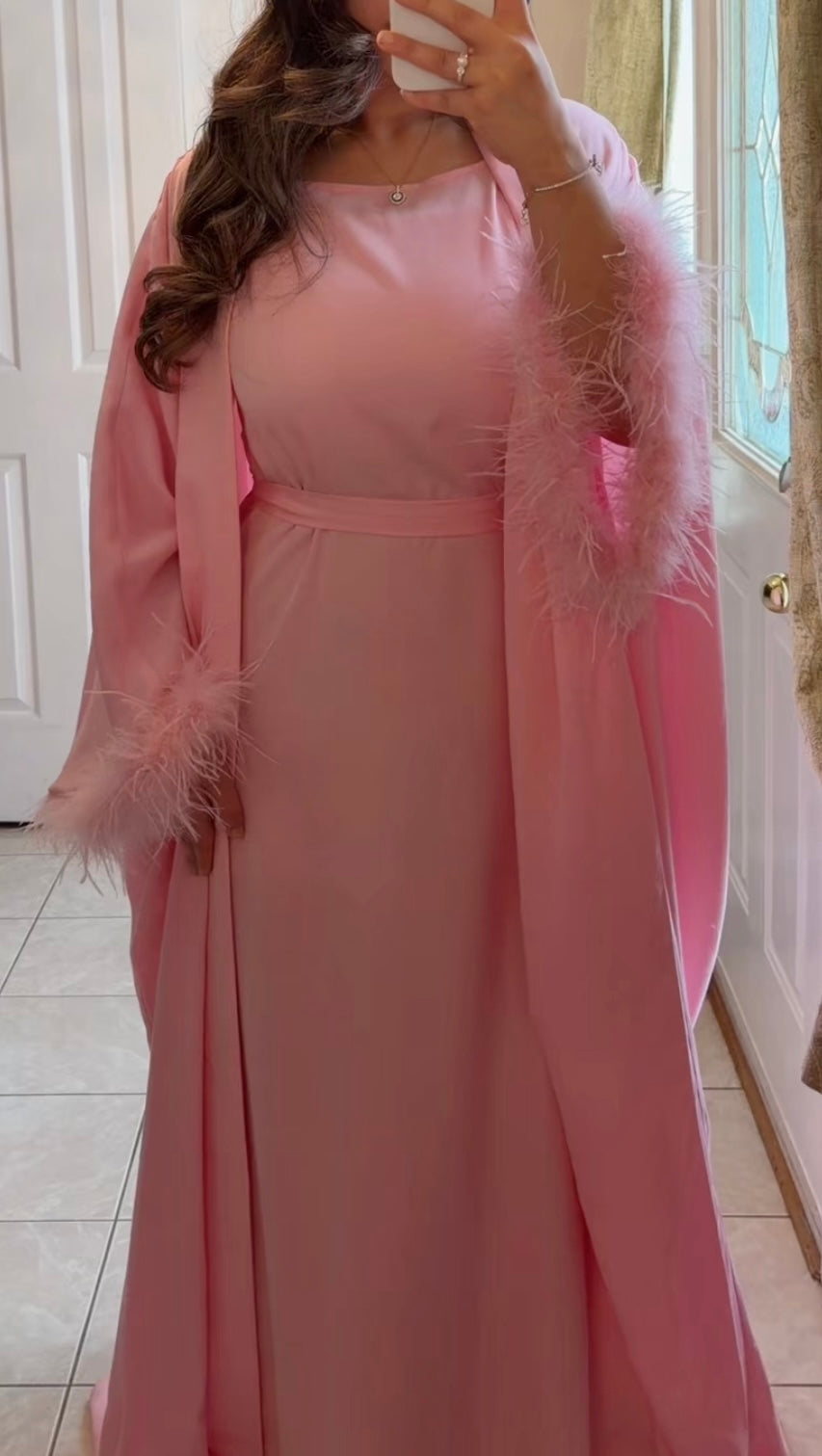 Plume Abaya